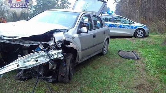 Puławy: Wypadek na ul. Dęblińskiej, zderzenie BMW i opla