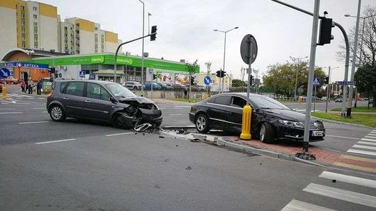 Puławy: Zderzenie samochodów na ul. Lubelskiej
