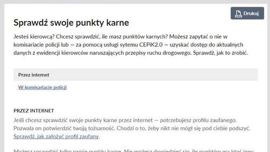 Punkty karne w internecie 2017. Jak i gdzie sprawdzić? Ile mam punktów?