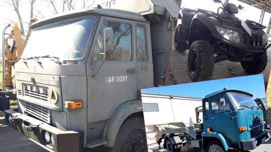 Quad za 12 tys. zł lub "heniek" za 5 tys. zł. Wojsko w Lublinie sprzedaje sprzęt. Zdjęcia