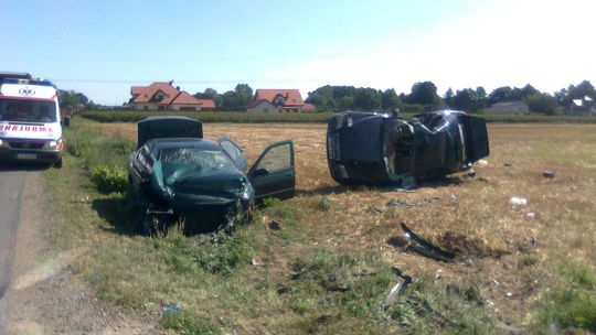Radawiec Mały: Zderzenie aut. Cztery osoby w szpitalu