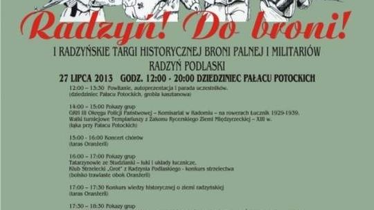 Radzyń do broni! II Radzyńskie Targi Broni Palnej i Militariów