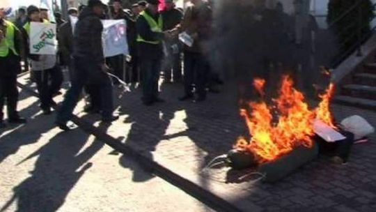 Radzyń Podlaski: 300 złotych za spaloną kukłę