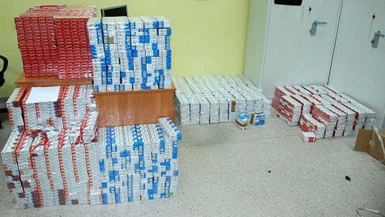 Radzyń Podlaski:  Fiat wyładowany papierosami bez akcyzy