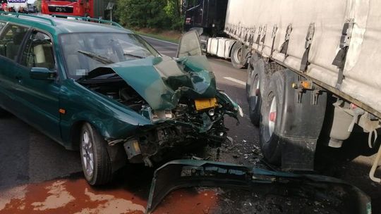 Radzyń Podlaski: Kierowca ciężarówki myślał, że zdąży