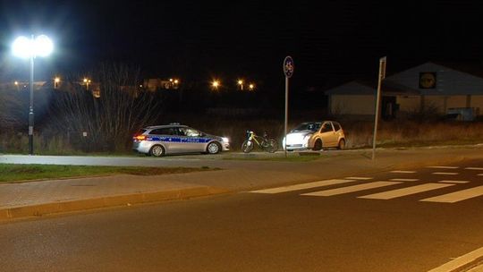 Radzyń Podlaski: Kierowca citroena nie ustąpił pierwszeństwa rowerzyście
