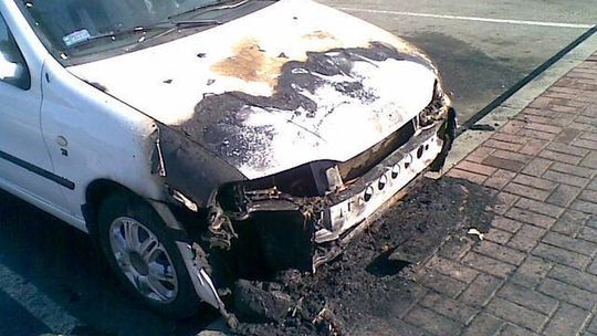 Radzyń Podlaski: Ktoś podpalił fiata?