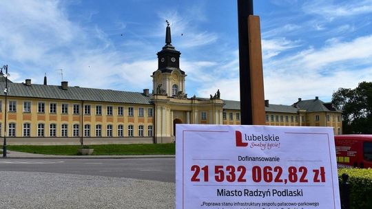 Radzyń Podlaski: Pałac Potockich z wielką dotacją. Rząd chce tu stworzyć Muzeum Sarmacji 