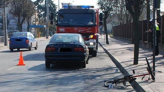 Radzyń Podlaski: Potrącenie rowerzystki