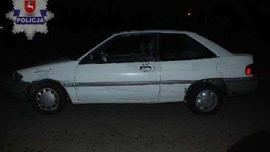 Radzyń Podlaski: "Pożyczył" sobie forda, miał 3 promile