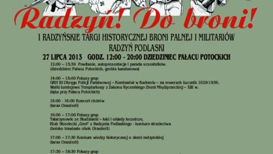 Radzyń Podlaski. Targi broni palnej i militariów