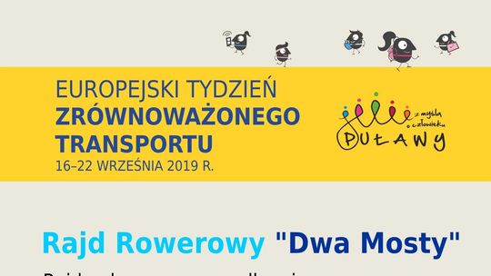 Rajd Rowerowy "Dwa Mosty" w Puławach