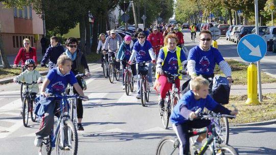 Rajd rowerowy i festyn w Świdniku: "O Błękitną Koszulkę Serca"