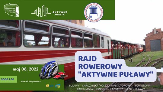 Rajd rowerowy w Puławach. Start niemal z samego rana