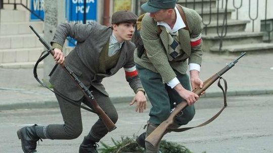 Rajd „Zapory” w Bełżycach. Inscenizacja bitwy z Niemcami