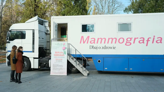 Rak piersi nie czeka. Mammobus wyrusza w region