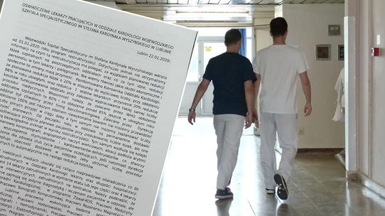 "Redukcja łóżek, lekarzy, pielęgniarek" w szpitalu przy al. Kraśnickiej. Oświadczenie lekarzy