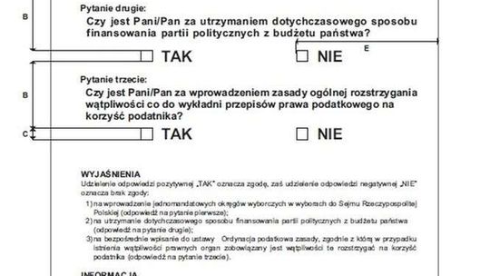 Referendum już w niedzielę. Jakie są pytania, gdzie głosować?