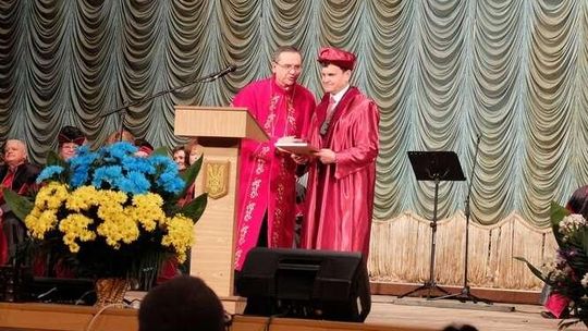 Rektor PSW w Białej Podlaskiej z tytułem doktora honoris causa