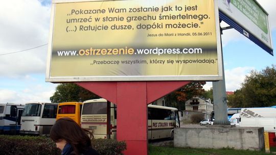 Religijna wojna na billboardy w Lublinie