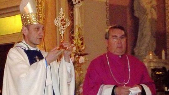 Relikwiarz z krwią Jana Pawła II w Nowym Jorku