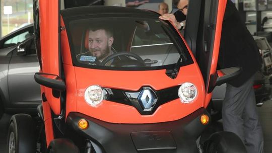 Renault twizy. Pierwsze elektryczne auto zarejestrowane w woj. lubelskim