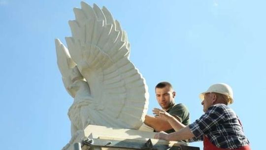 Replika orła z Monte Cassino jest już w Lublinie