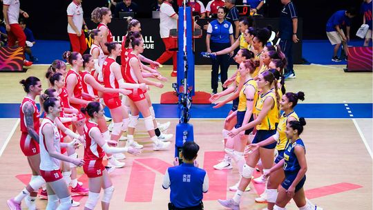 Reprezentacja Polski siatkarek przegrała w Lidze Narodów z Brazylią 1:3