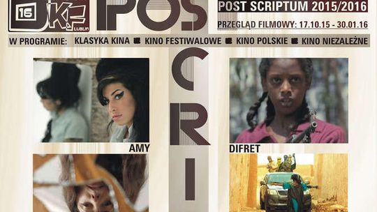 Rezerwujcie zimowe wieczory. Przegląd filmowy "Post Scriptum"