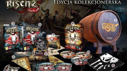 Risen 2: Mroczne wody. Edycja Kolekcjonerska z wielką beczką