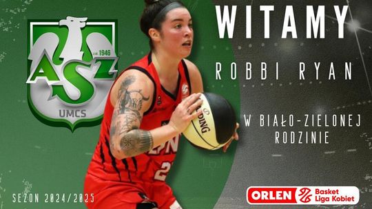 Robbi Ryan przenosi się do Polskiego Cukru AZS UMCS Lublin
