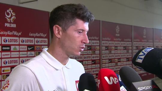 Robert Lewandowski po meczu z Izraelem: Nie szukamy tych kwadratowych jaj
