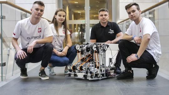 Robot z Kraśnika przed dużym wyzwaniem w Dubaju