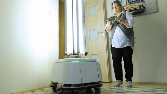 Robot z Lublina zabije wirusa