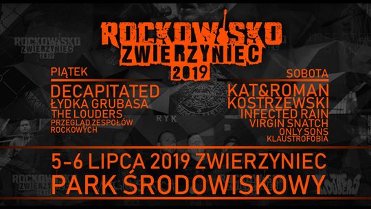 Rockowisko Zwierzyniec 2019. Program koncertów, bilety