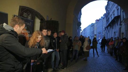 Rocznica likwidacji lubelskiego getta. Odczytywali nazwiska mieszkańców
