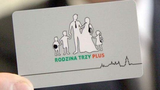 Rodzina Trzy Plus: Nie trzeba będzie odnawiać karty co roku