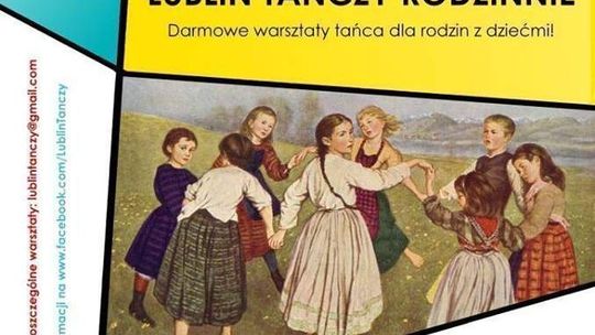 Rodzinne warsztaty tańca w jesziwie
