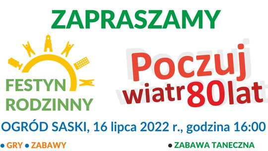 Rodzinny festyn w Ogrodzie Saskim