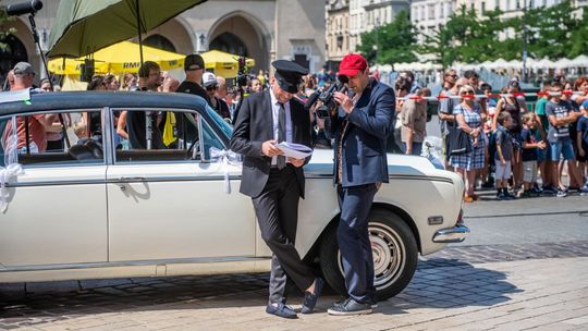 Rolls-Royce z Białej Podlaskiej zagrał w polskim filmie "Mayday" [zdjęcia]