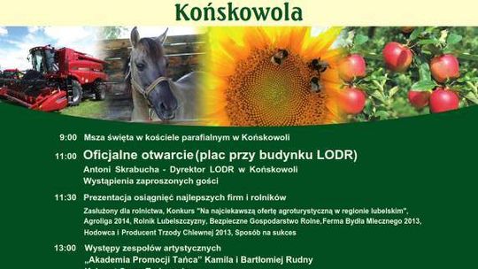 Rolnicze święto w niedzielę w Końskowoli. Prezentacje i pokazy