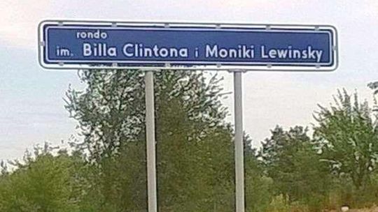 Rondo Clintona i Lewinsky. Na tropie patronów ze Snopkowa