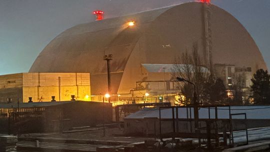 Rosyjski dron uderzył w elektrownię jądrową w Czarnobylu