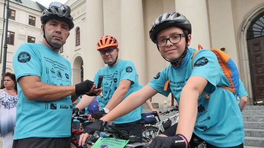 Rowerem na Jasną Górę. Pielgrzymka policjantów z Lublina [zdjęcia]