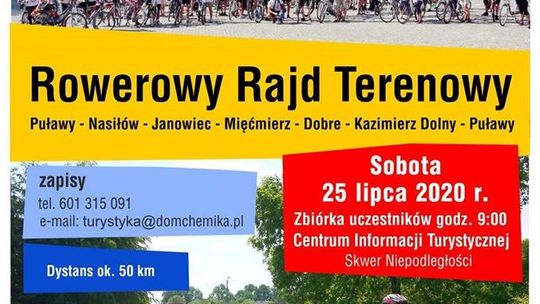 Rowerowy Rajd Terenowy w Puławach