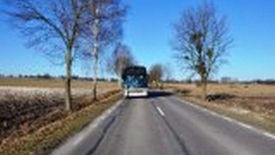 Rowerzysta zginął potrącony przez autobus