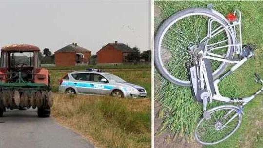 Rowerzystka ofiarą pijanego traktorzysty