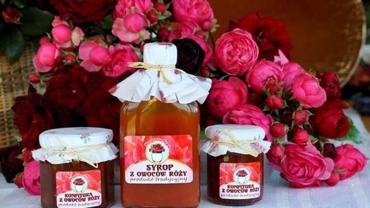 Róża zamknięta w słoiku