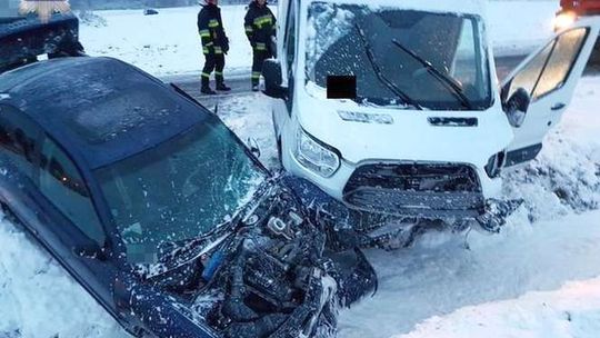 Różanka: Wyprzedzanie zakończyło się wypadkiem