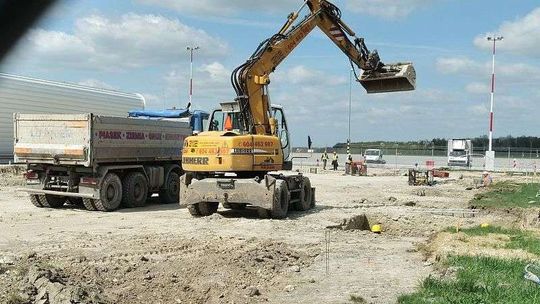 Rozbudowa Portu Lotniczego Lublin. Prace budowlane potrwają do końca listopada